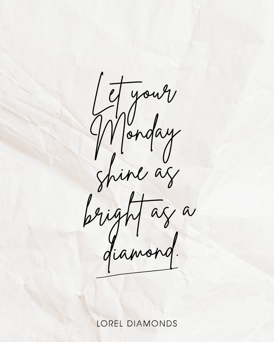 ✨ Some sparkling words to help your Monday shine.

#mondayquotes #mondaymotivation #mondayinspiration