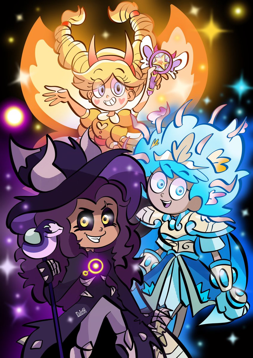 a tribute to my favorite series that made my heroines touch my heart it's been years since these wonderful series ended✨🥹♥️ #TheOwlHouse #theowlhousefanart #amphibiafanart #amphibia #StarVsTheForcesOfEvil #AnneBoonchuy #LuzNoceda #starbutterflye #stvfoe #TOH #disney