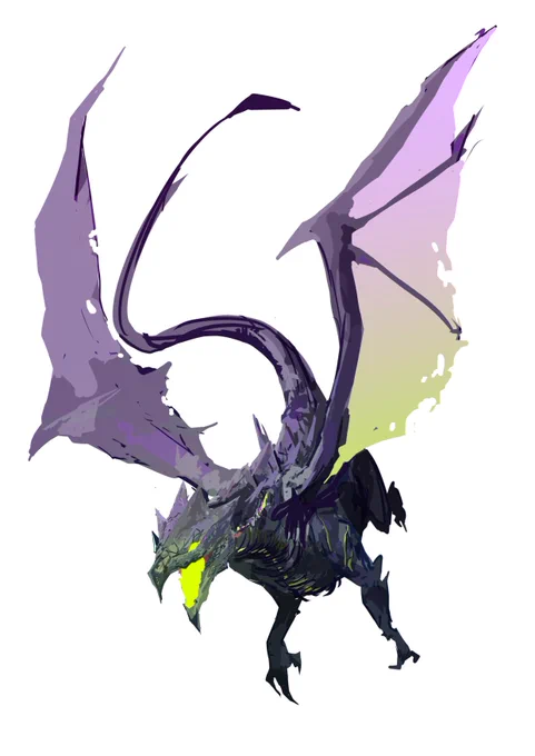 クトゥルフ神話TRPGやってるとクトゥルフ神話の怪物を描くことはあるんだけど、たまにクトゥルフ神話関係ない幻獣とかを描くことがある画像はドラゴンと九尾の狐 