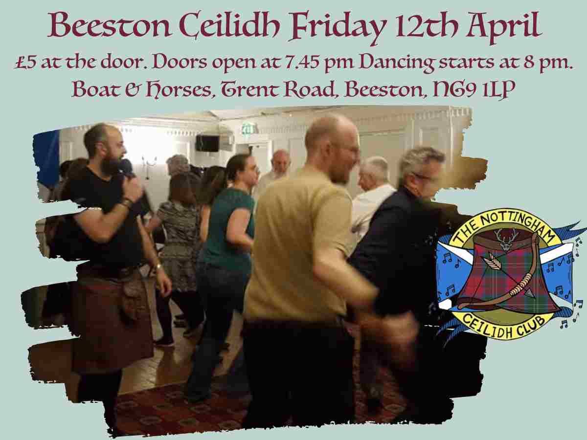 Friday 12th April⁠📅📢
⁠**This Friday night**
🤯😧⁠Last ceilidh before our summer break🤯😧

#SchuggiesCeilidhs #Ceilidh #Nottingham
#Nottinghamstudents #NottinghamCeilidhClub #CeilidhNinjas⁠
#Lgbtweddingideas #Lgbtweddinginspo #Partyentertainment⁠
#SocialWeddings #Beeston⁠