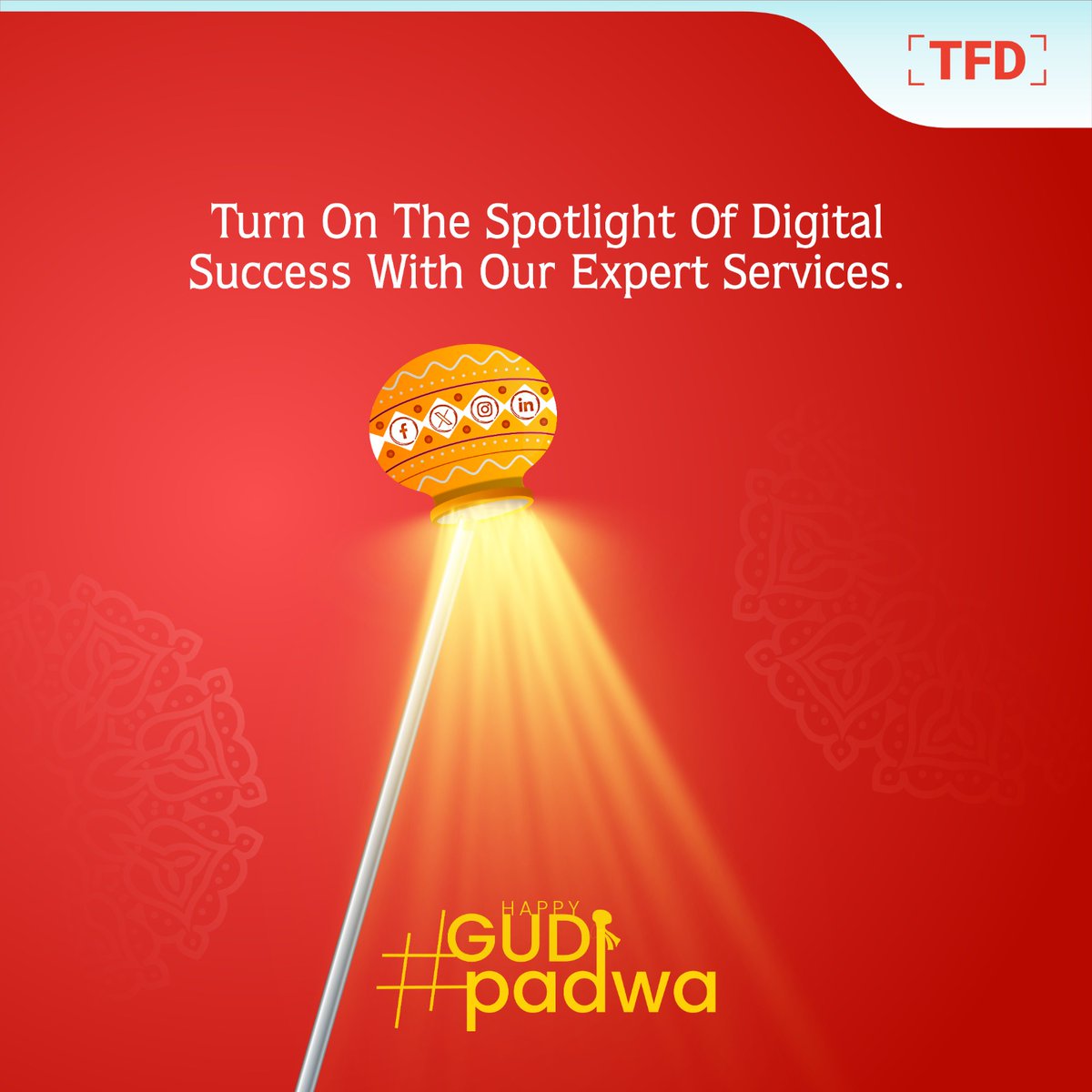 Think First Digital wishes you all a very Happy Gudi Padwa.
This new year, make innovative beginnings and stay ahead in the digital age by getting in touch with us.

#Happygudipadwa #Gudipadwa #NewYear #Maharashtra #Festival #JoyfulBeginnings #TFD #ThinkFirstDigital