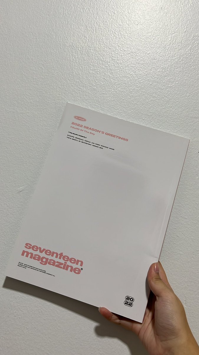 aegyubns's tweet photo. !!!! SALE !!!!

wts lfb ph 

:¨·.·¨:
 `·.  seventeen magazine 2022 season's greetings
    #aegyusellz 

⤷ ₱100
⤷ payo (1 day reservation)

🏷 seventeen mingyu wonwoo woozi scoups jun jeonghan minghao seungkwan dk vernon dino joshua hoshi

mop: gcash https://t.co/QyIExEgoAP