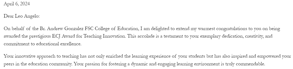 pua_leo's tweet photo. Just wanted to share this here muna baka kasi bawiin CHZ

Thank you DLSU for shaping me into who I am today. I initially turned down pursuing education, but the past few years, especially this last term, reignited my sense of purpose.💚

(marunong po ako tumawid sa kalsada FYI) https://t.co/L3xRi4UsXI