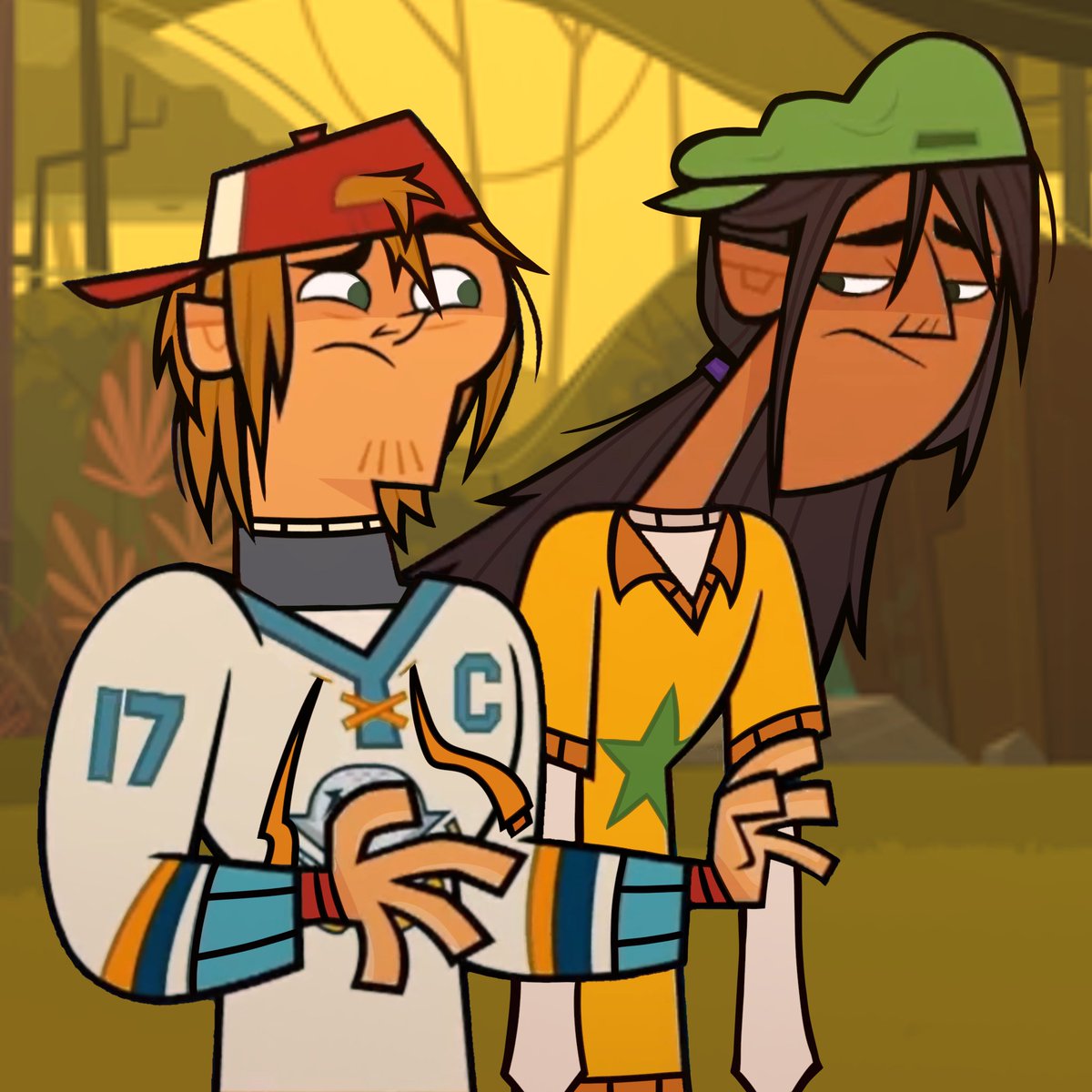 zee and wayne interactions idk LOL
#totaldrama