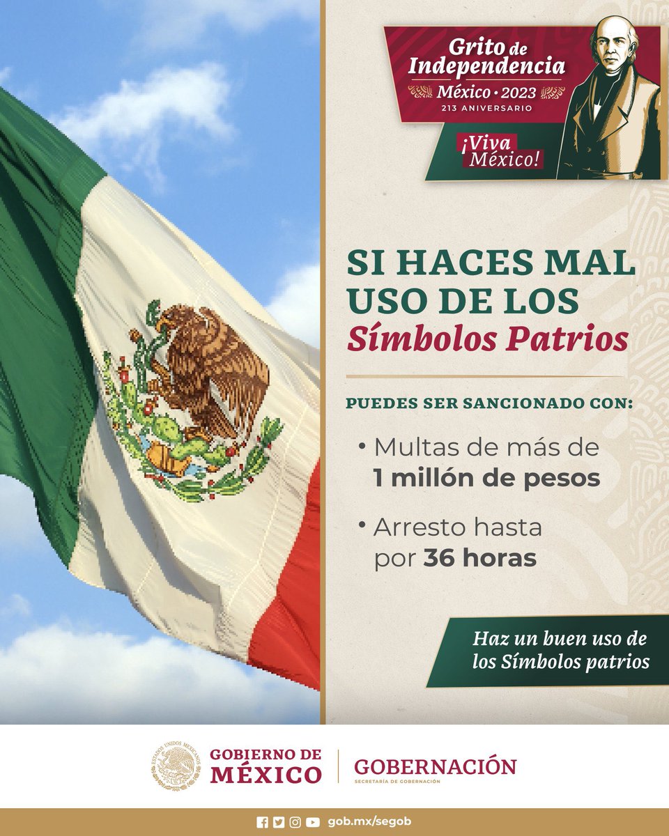 jgnaredo's tweet image. Xóchitl Gálvez violó la ley en el debate. 

No se puede usar un símbolo patrio con fines electorales, y mucho menos hacerlo como lo hizo ella: poniendo el escudo nacional al revés. 

Debe ser castigada. Nuestros símbolos patrios no pueden usar así. Deben ser respetados.