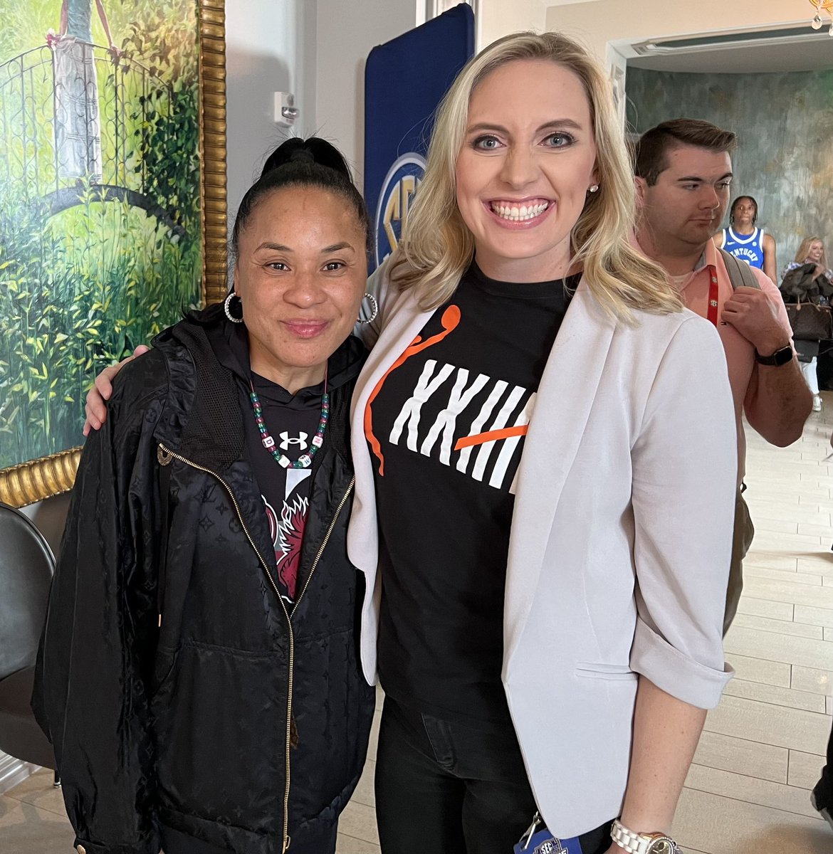 I knew when I spoke with Coach Staley ahead of the season during media day that this was going to be an extra special year for the women’s game. And this incredible season was capped by a perfect record from @GamecockWBB. Congrats to @dawnstaley and her ladies!