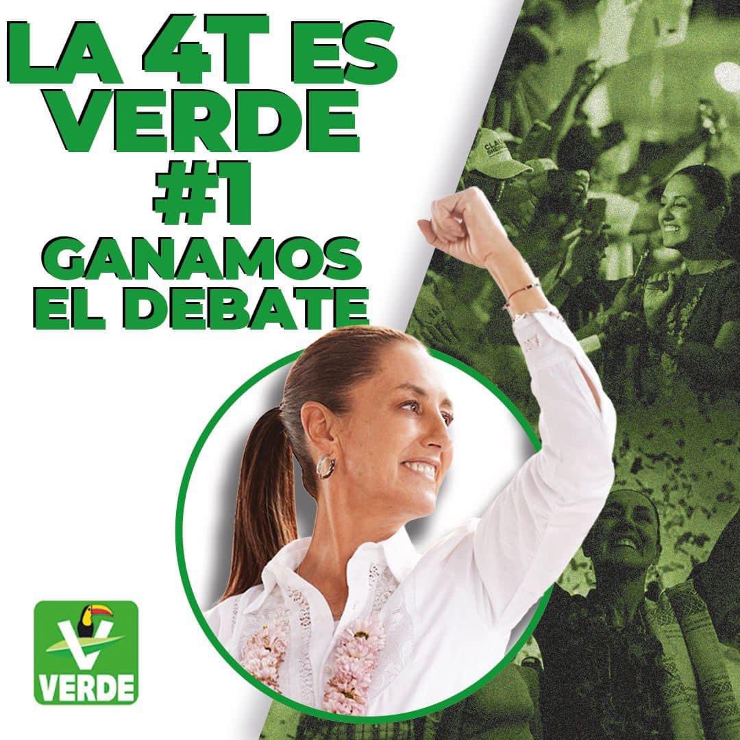 mariochispan's tweet photo. #VamosVerde #JuntosSigamosHaciendoHistoria @Claudiashein @rocionahle  @ManuelHuertaLdG @claudiatello https://t.co/Qvigbs2UEN
