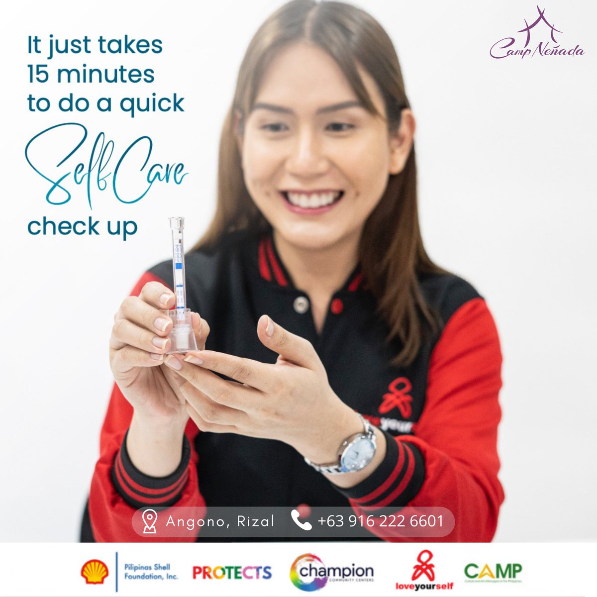 We are making it FAST, EASY and SAFE for you. Take this opportunity to do your SelfCare check up! Message us or call us at 09162226601 / 0285623384 #KnowYourStatus #CampNenadaCommunityCenter #ZeroStigmaPH