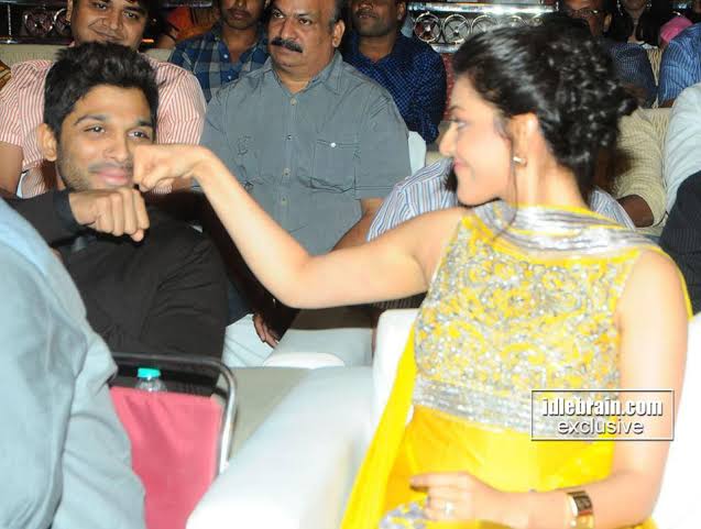 Wishing the ICON ⭐️ @alluarjun Garu a very Happy Birthday filled with happiness and tremendous success! Sending our best wishes from the Queen of Masses @MsKajalAggarwal fans ❤️🤗! Wishing You A super Grand Success With #Pushpa2TheRule 🔥 #HappyBirthdayAlluArjun