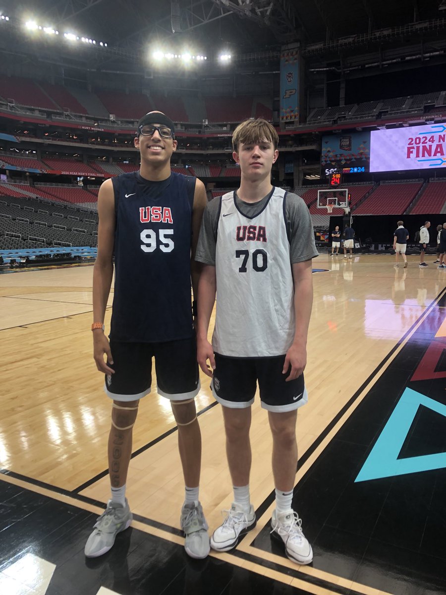 Two of America’s best! BTI’s Xavion Staton and Nik Khamenia had terrific performances this weekend at USA Basketball 🏀 ⁦@USABYouth⁩ ⁦@usabasketball⁩ ⁦@XavionStaton⁩