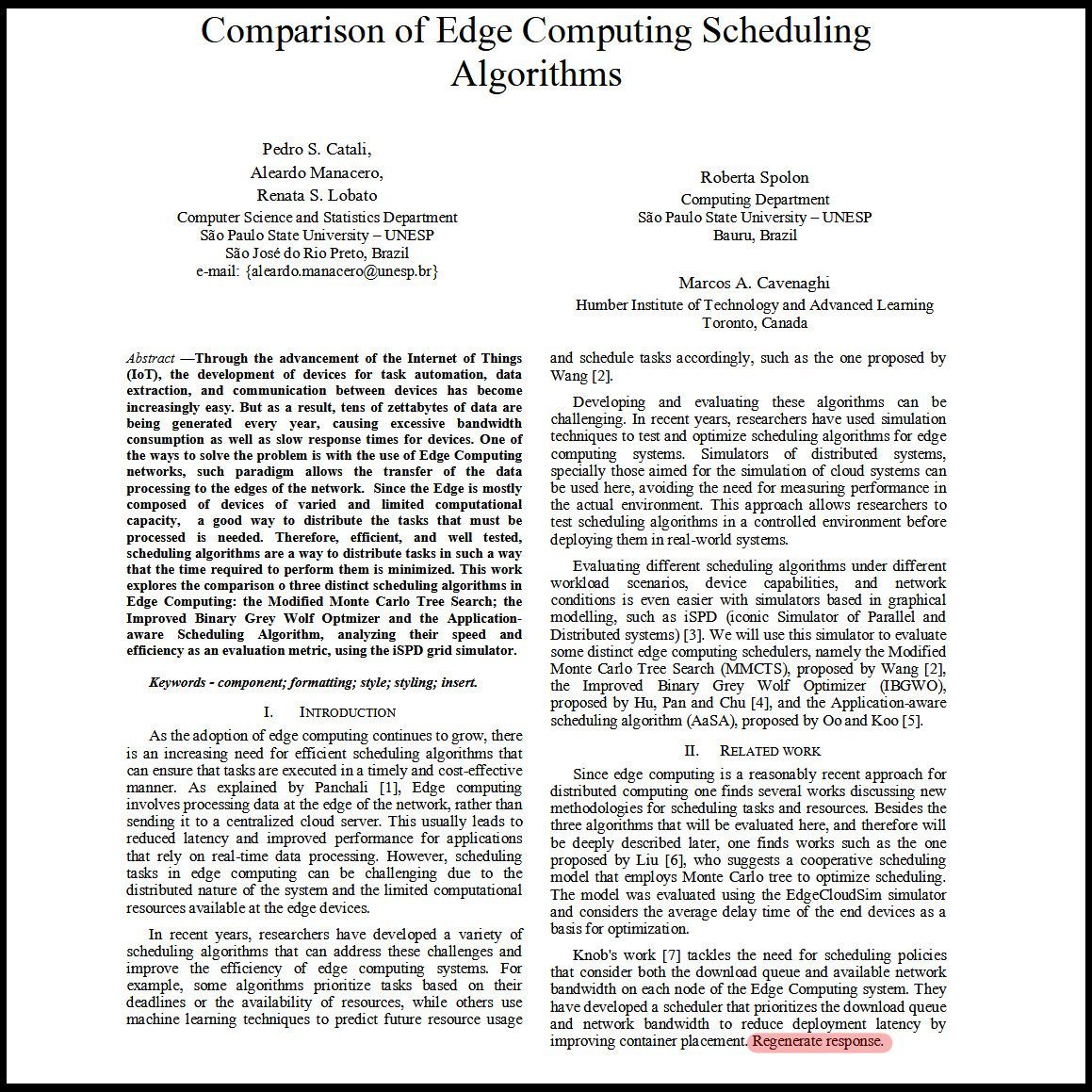 Found this article on @IEEEXplore. It contains 'Regenerate Response' (https:buff.ly/3PRXdsl). @gcabanac mentioned this on @PubPeer in Aug'23 (buff.ly/3PTKrJV). The paper is still there and no responses on PubPeer. Do we just accept that nothing is being done?