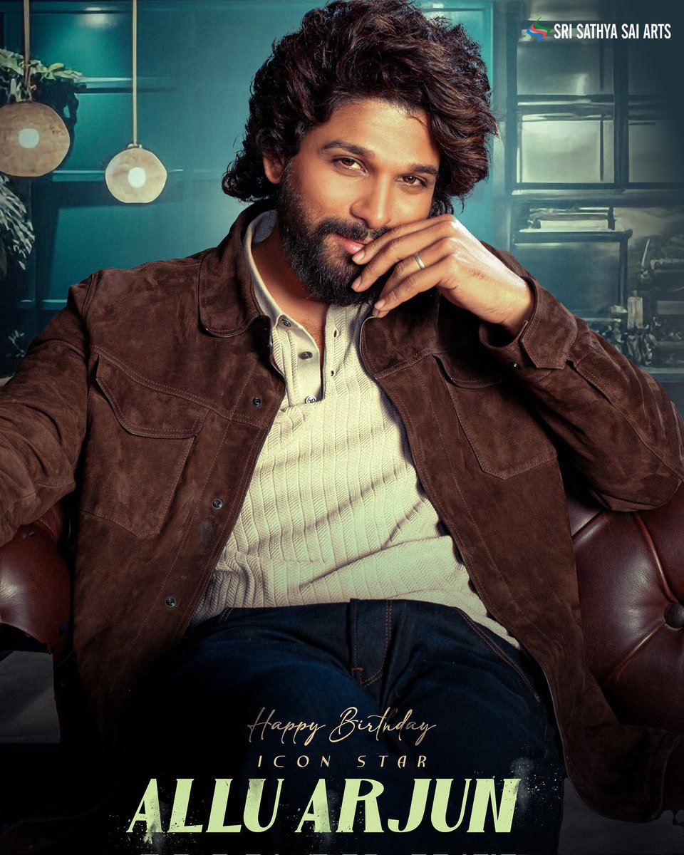 Here's wishing the incridible Icon StAAR @alluarjun a very happy birthday !! Manifesting a year filled with all the success and happiness and best wishes for #Pushpa2TheRule #HappyBirthdayAlluArjun