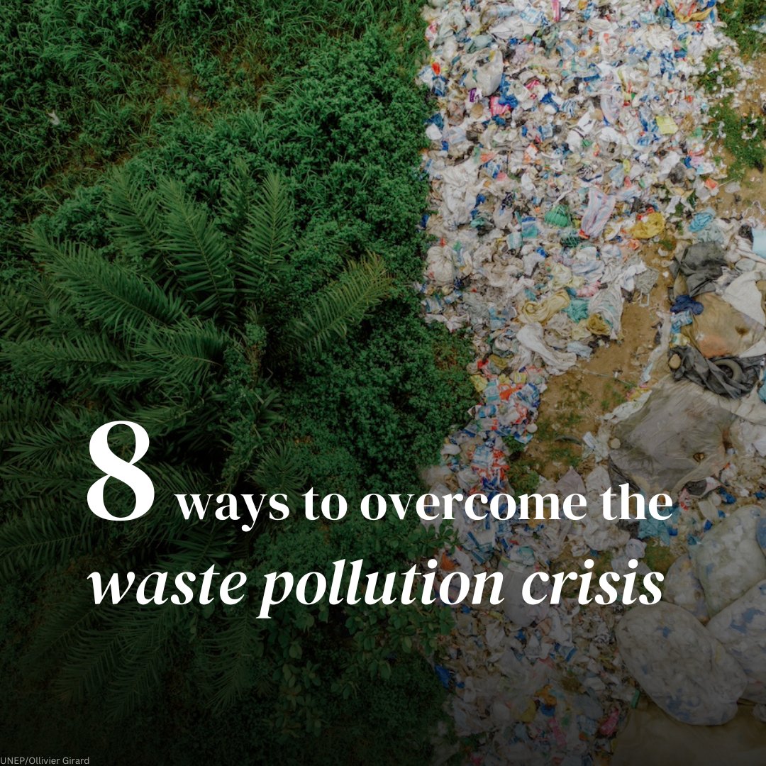 Are you ready to embrace a #ZeroWaste lifestyle and help #BeatWastePollution? From enhancing waste management to cracking down on plastic pollution, explore 8 strategic ways we can contribute to a more sustainable world. unep.org/news-and-stori…