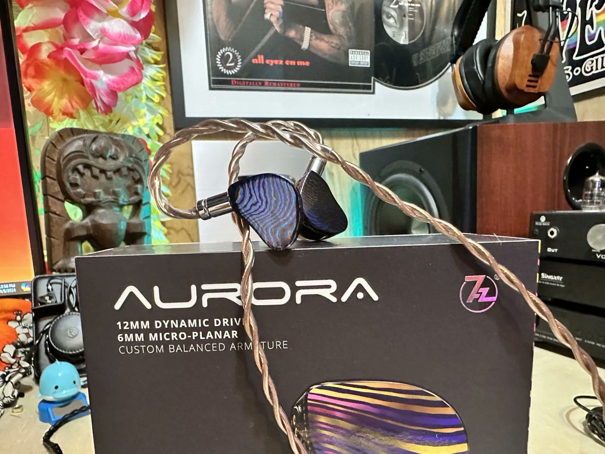 #7Hz #Aurora #IEM #earphones #Linsoul 
The 7Hz AURORA have arrived