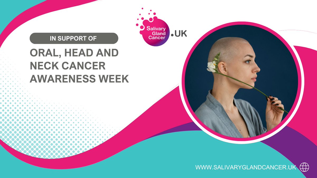🎗️ Join us in raising awareness for Oral, Head and Neck Cancer Awareness Week! 🎗️

Let's improve education, support survivors, and advocate for better treatments and outcomes.

#OHANCAW #HeadAndNeckCancerAwareness #SalivaryGlandCancer #AdenoidCysticCarcinoma #AcinicCellCarcinoma