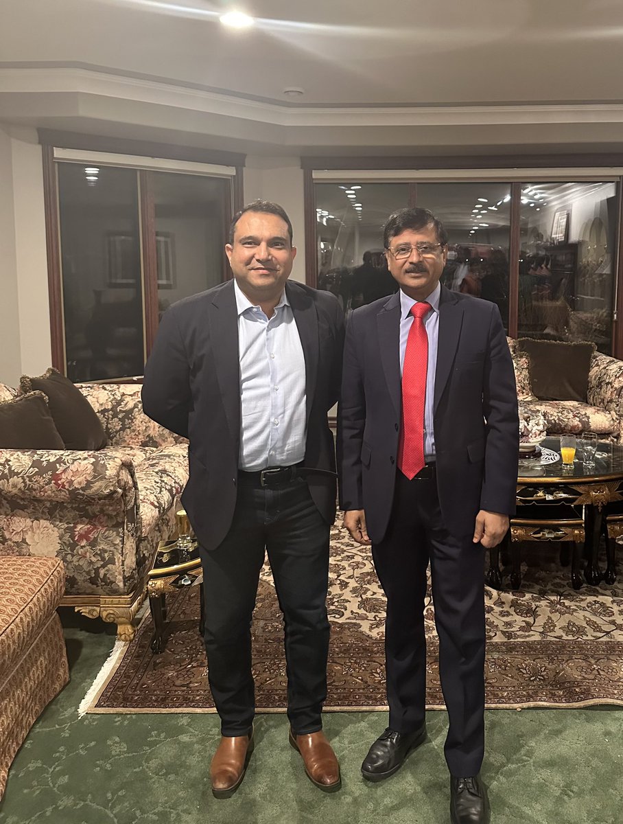 Excited to meet His Excellency Sri Sanjay Kumar Verma, the High Commissioner <a href="/HCI_Ottawa/">India in Canada</a> , to discuss innovations in fortified foods. Looking forward to fruitful conversations on advancing nutrition through technology and partnerships! 🌱🇨🇦🇮🇳 #InnovationForIndia #Saskatchewan