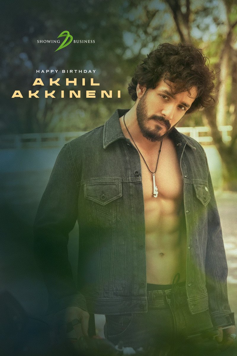 Wishing our dearest @AkhilAkkineni8 a very Happy Birthday.! #HBDAkhilAkkineni