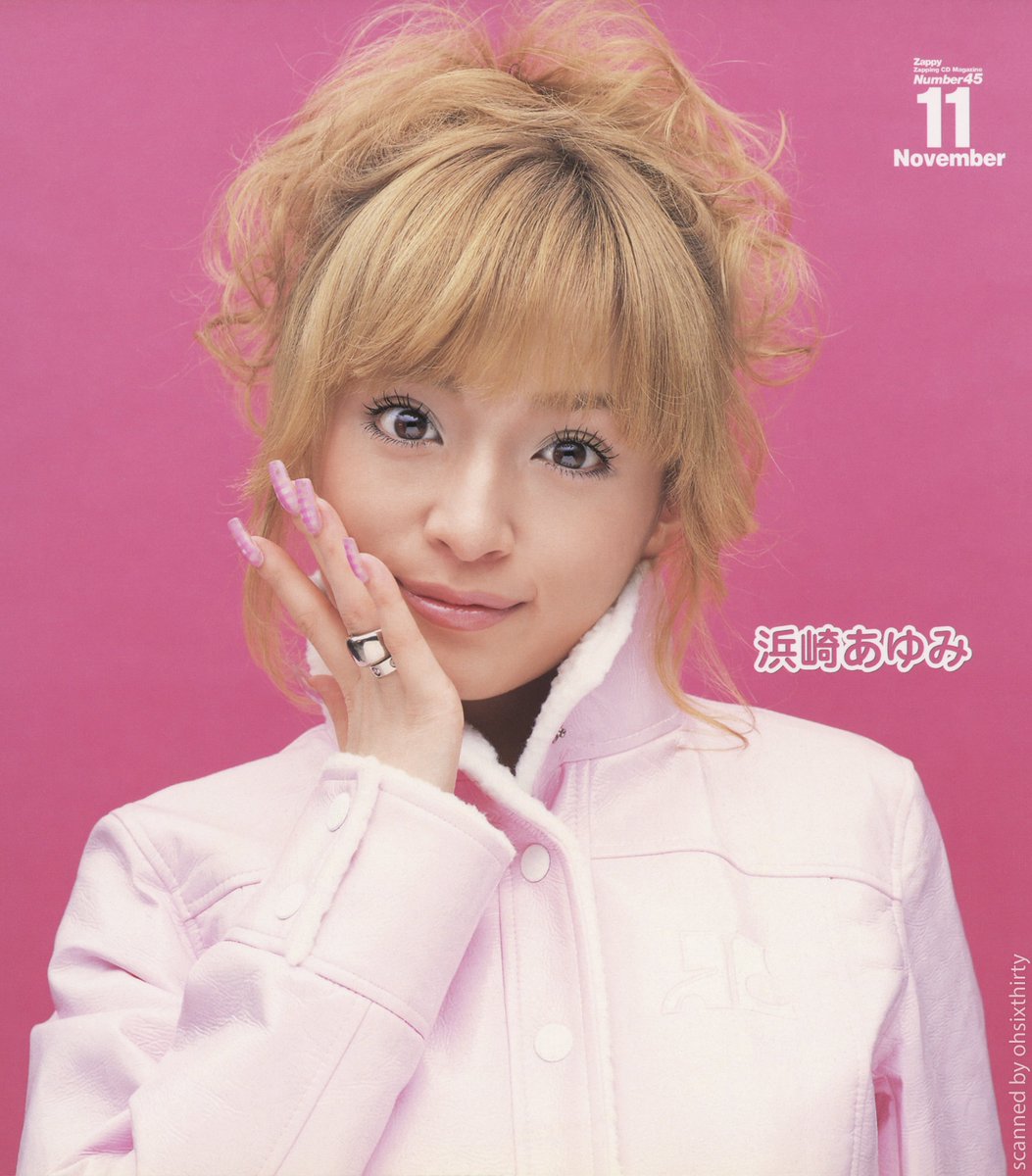 Zappy
November 2000 🩷 
#ayumihamasaki #浜崎あゆみ