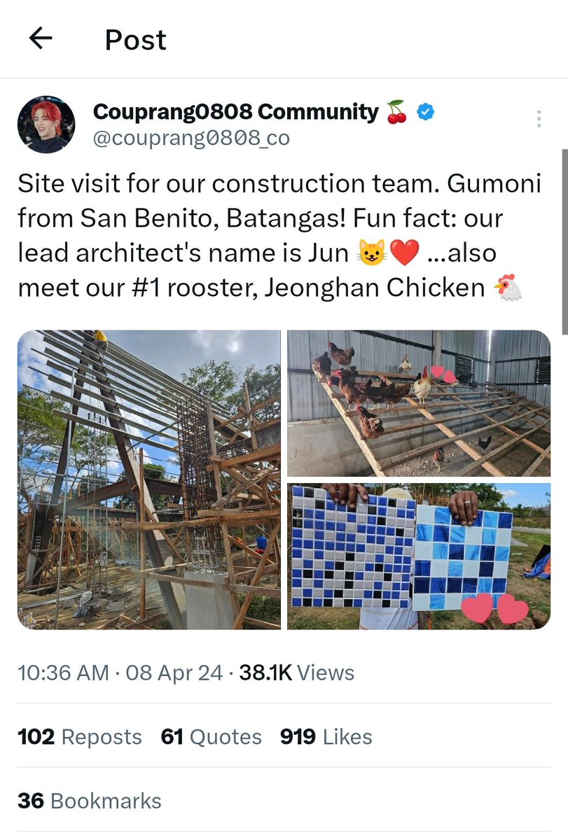 fallfor_DK's tweet photo. Carats bought 10K sqm of land in Batangas PH, make it Seventeen In The Soop inspired vacation place, the cabins are Seventeen units themed (Vocal, Hiphop, Performance), the extra space will be a haven for rescued cats and dogs.

What a day to be a filo carat y'all are so rich 😫 https://t.co/GZkIWhtZTK