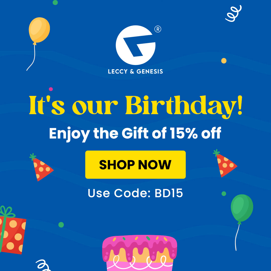 It’s Our Birthday ! 🤩🎉🎉🥳🎈

Celebrate Leccy & Genesis Birthday Month With 15% Off Everything!

USE CODE: BD15

Buy Now: leccygenesis.com/collections/sm…

 Call Now: 818181-0654

#smarthome #homeautomation #smarttech #smartliving #connectedhome #smartdevices #smarthouse #leccygenesis