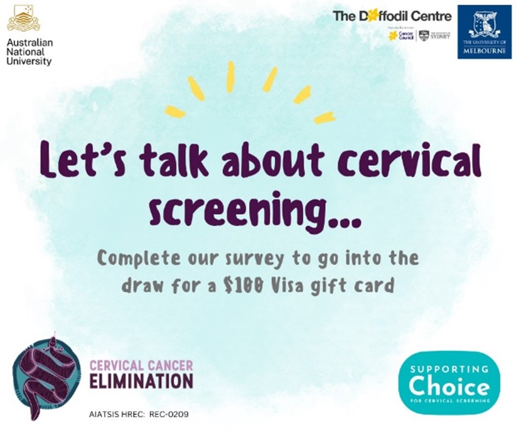 👉🏽Take part in a quick survey about cervical screening here! sydney.au1.qualtrics.com/jfe/form/SV_cI…