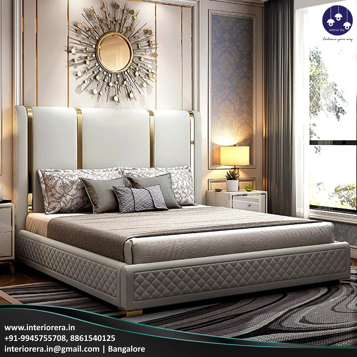 A Bedroom Is More Than Just A Sleeping Space; It’s A Private Haven Where You Start And Finish Your Day...!

#home #homedecor #homeinterior #bedroom #bedroomdesign #bedroominterior #interior #interiordesign #InteriorDesignMasters #interiorstyling #electroniccity #bangalore
