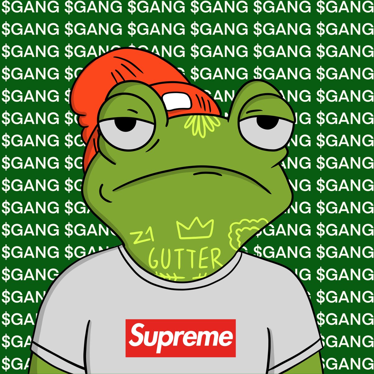 iamMRJOUBREL's tweet photo. When I $Gang you $Gang too, lets $Gang together 

Follow @YugenLBS and @GutterToken for more action 🫡🐸 https://t.co/kUX24O3OcB