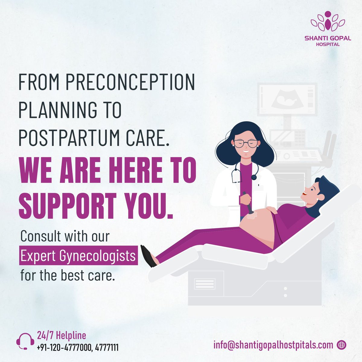 Embarking on the journey from preconception planning to postpartum care is a significant milestone, and we're here to support you every step of the way.
.
.
.
.
.
.
.
.
.
#shantigopalhospital #hospitals #hospital #hospitalservices #hospitalsncr #servicehospital #healthcare