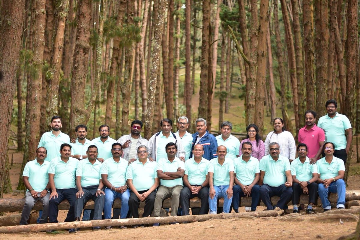 TVSSS3's tweet photo. Reminiscing about our epic Business Meet for FY 2024-25 at the breathtaking Kodaikanal hill station! 🏞️ Between power-packed business discussions, we found time to unwind and connect with our colleagues amidst the enchanting Pine Forest and mysterious Guna Cave. 🌲💼 https://t.co/bchzf5mKIN