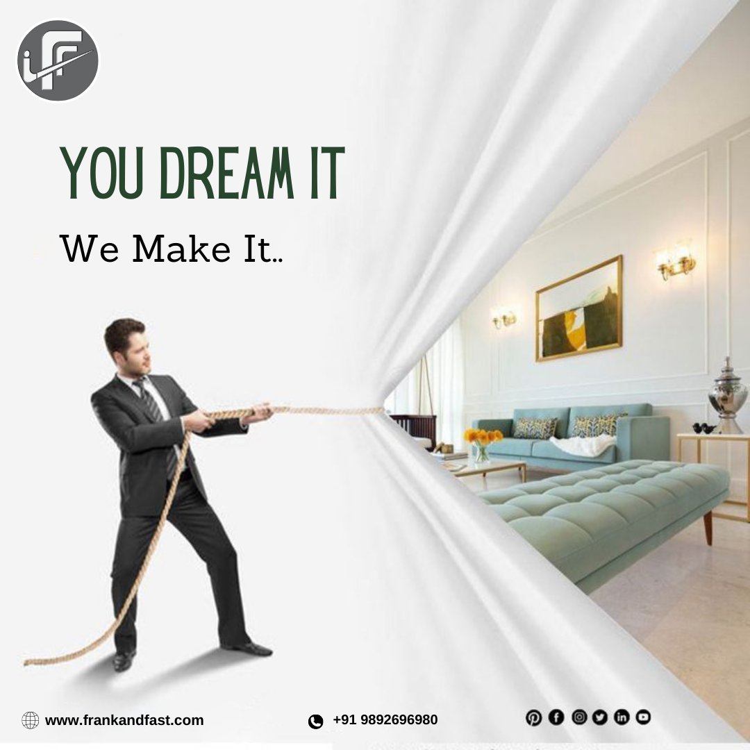 🏡✨ Dreaming of a home that reflects your unique style and personality?Your dream home awaits - let's make it happen together! #HomeInteriors #NaviMumbai #DreamHome #FrankAndFastInterior #InteriorDesign #HomeDecor #NaviMumbaiInteriors #DreamHome #InteriorInspiration