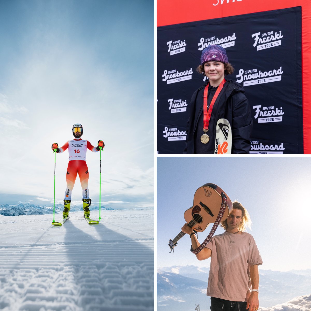 Les ambassadeurs de #CransMontana performent cette saison et portent la destination avec fierté et passion cet hiver encore. MERCI à eux et BRAVO 👏 @PatBurgener Luca Aerni et Aurélien Coubès Résultats et info: 🔗bit.ly/4cNez3M