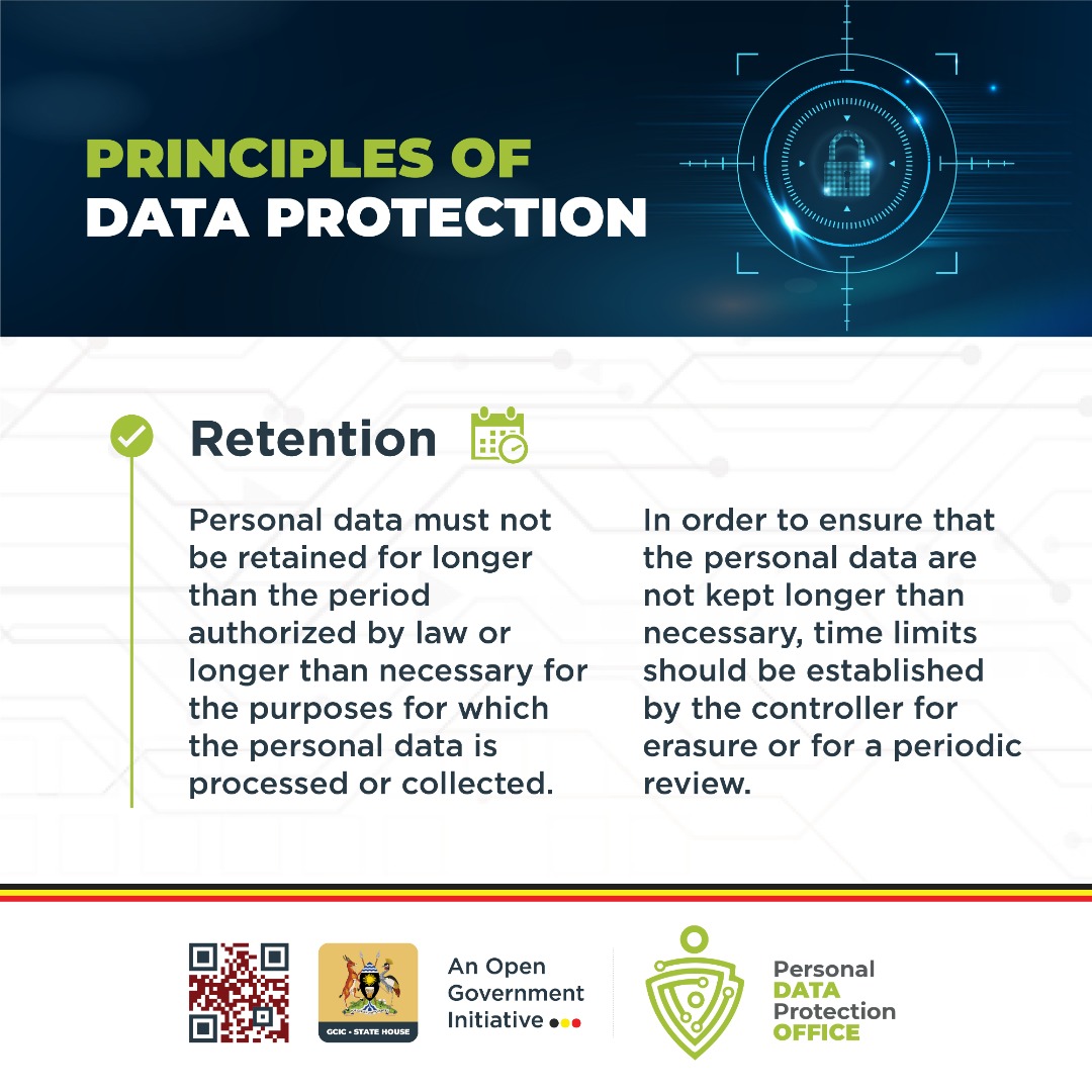 Once the retention period set by an organization expires, the personal data kept by an organization should be deleted or destroyed in a manner that prevents its reconstruction in an intelligible form to ensure compliance with the Data Protection and Privacy Act.…