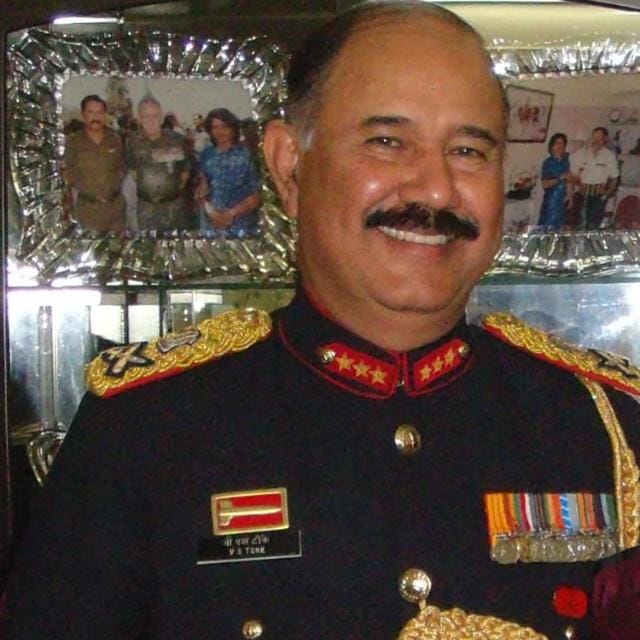 Lt Gen VS Tonk, a distinguished soldier known for his hands-on command and the standards of courage & integrity he set, passed last week. The outpouring of love & respect at the prayer meet held yesterday reaffirmed that Viru uncle was a true great who will be remembered forever.