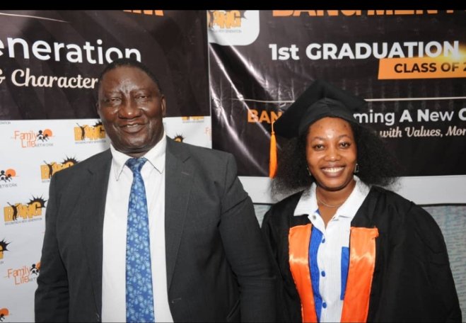 BecomingAN9767's tweet image. Kudos again as we congratulate our own #BANG mentees who graduated from the ONLINE BANG MENTORSHIP PROGRAM that lasted for 10 weeks. It was an  monday  5-7am session leaving mentess with a good VMCs structure. Kudos to the mentors; Anita and Stephen Langa
#VMCs
#BANG