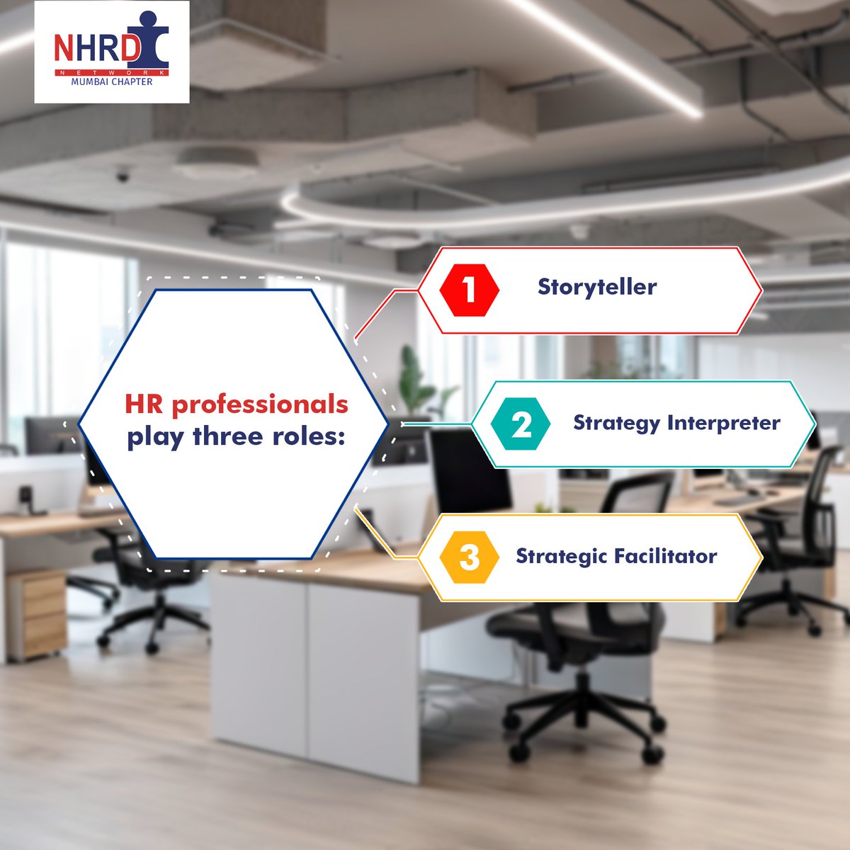 The role of a HR professional has a versatile spectrum of responsibilities! #NHRDN #HR #HRDepartment #Quote #HRQuotes #NHRDNMumbai #Leadership #Growing #Success