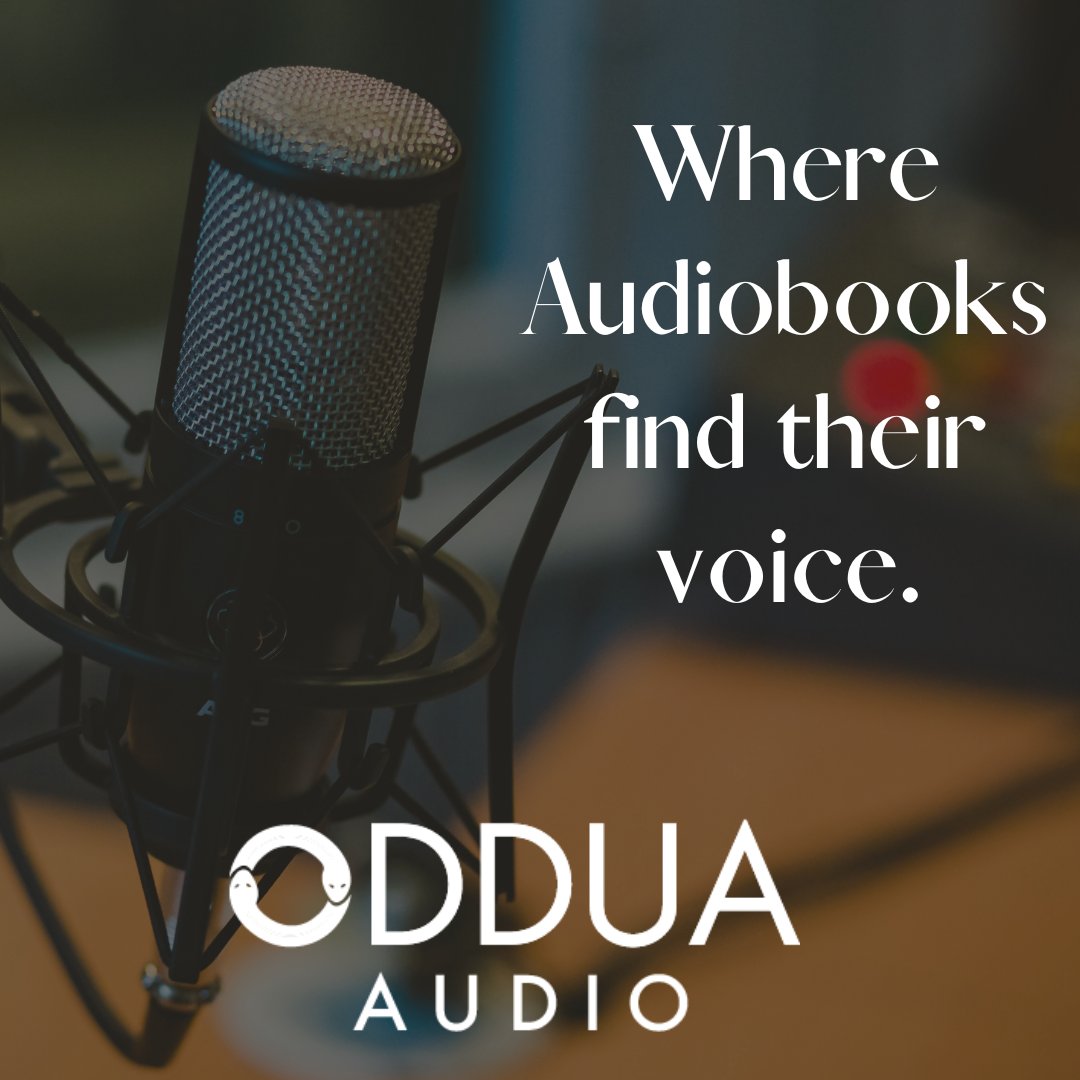 Where stories come to life in the written word. We can turn your book into something magical!
odduaaudio.com/audiobook-faqs…
#audiobookstagram #audiobooks #makeaudiobooks #createaudiobooks
 #AudiobookMeditation #MindfulListening