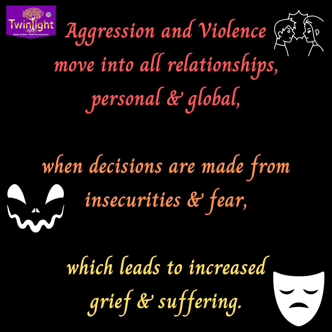 Mindful Monday!

#agrression #violence #seepin #relationships #personal #global #decisions #made #insecurities #fear #leads #increased #grief #pain #suffering #know #better #mindful #monday #philosophyofthinking #powerfulthoughts #regainlostartofthinking #twinlightconsultants