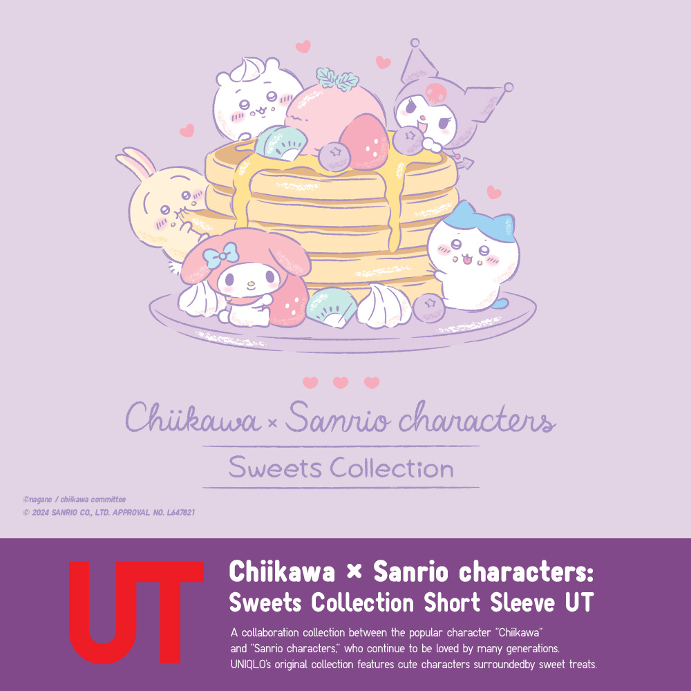 It's the sweetest collaboration yet! Check out your favorite characters in our newest UT Collection, featuring Chiikawa and Sanrio, for a sweet style upgrade. Shop now: s.uniqlo.com/3VQ8zBg Get the App: s.uniqlo.com/3VWikxs #UniqloPH #LifeWear #WithUT
