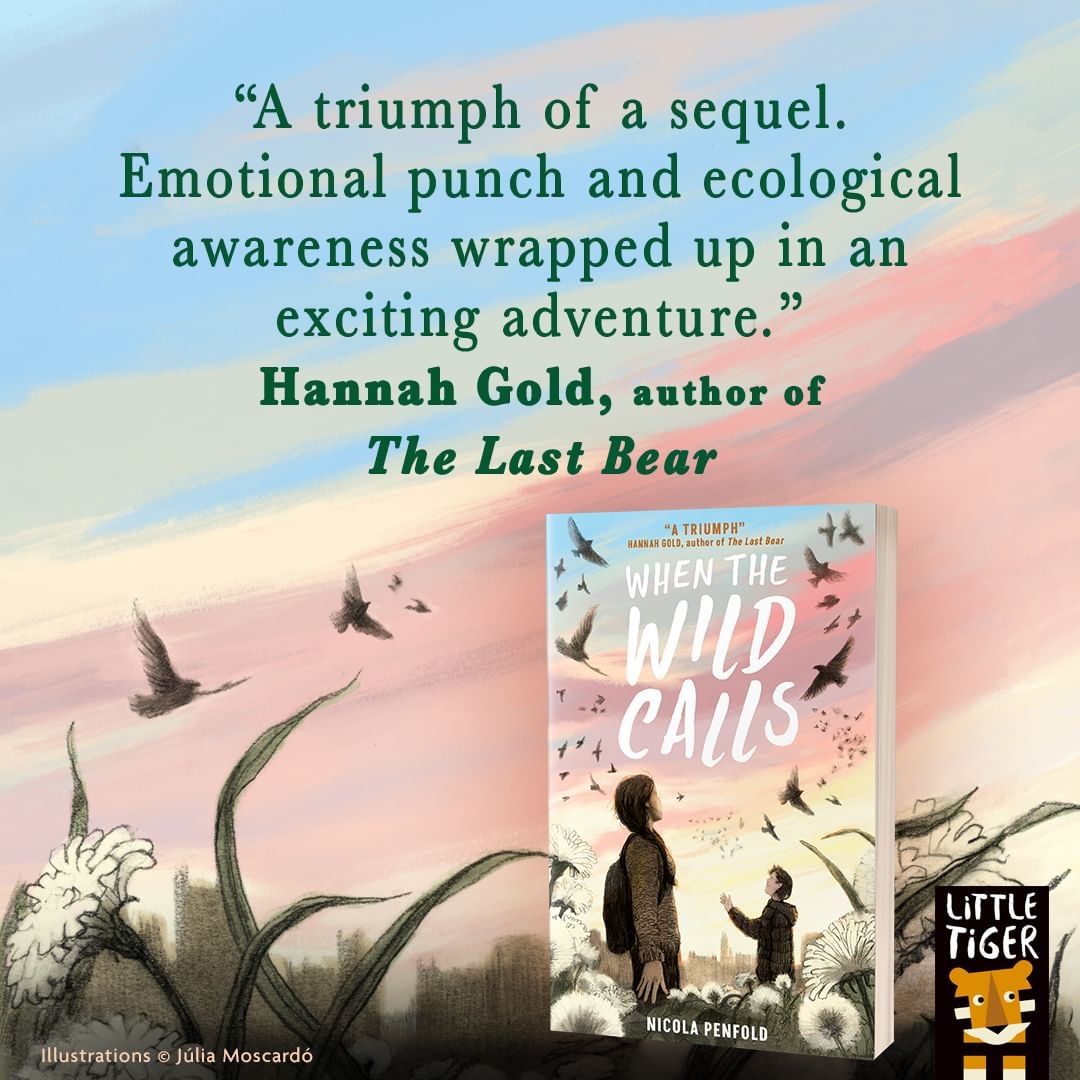 I can't tell you delighted - and relieved! - I am when readers of the first book enjoy this one too! Come back to the Wild with Juniper, Bear and Etienne. #WhenTheWildCalls is out on Thursday!