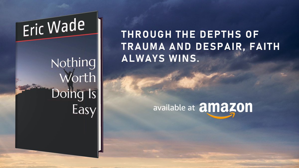 #WritingCommunity, check out Eric Wade's (@EricTWade) book! An autobiography about the author's battle with cancer, suicidal thoughts, bullying, and his journey from faith to doubt and back. Grab a copy: amazon.com/dp/B09T349K93/