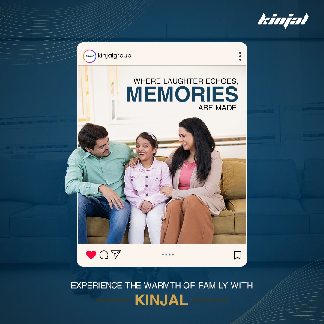 Where laughter echoes, hearts are full. Join the Kinjal family and make memories that last a lifetime.

#KinjalGroup #KinjalCivilcon #connectivity #location #constructioncompany #realestate #realestategoals #mumbai