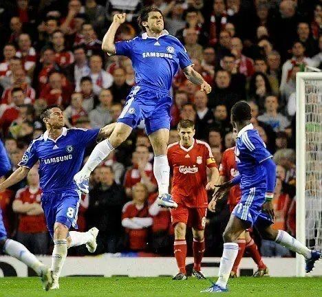 CHELSEA REWIND: On this day in 2009, Chelsea won 3-1 at Liverpool in the Champions League Quarter Final, 1st Leg. Goals on the night from Branislav Ivanović (2) & Didier Drogba. 👏