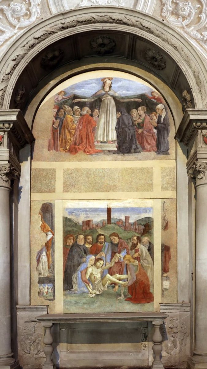 @Barbaga3Gaetano Ghirlandaio. Cappella Vespucci. Chiesa Ognissanti. Fiorenza.Buongiorno amico e fratello maggiore