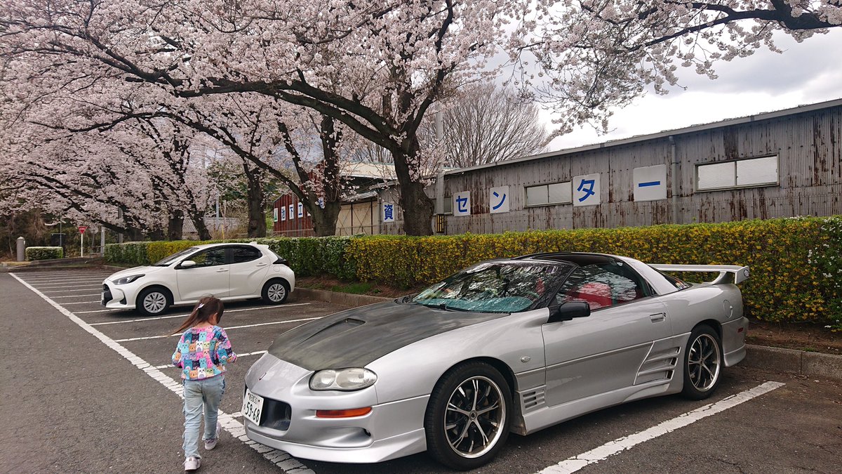 桜の季節に赤城来たの、桐生市民だった以来7年ぶりかも＼(^o^)／ 娘も、喜んでくれた☺️✨