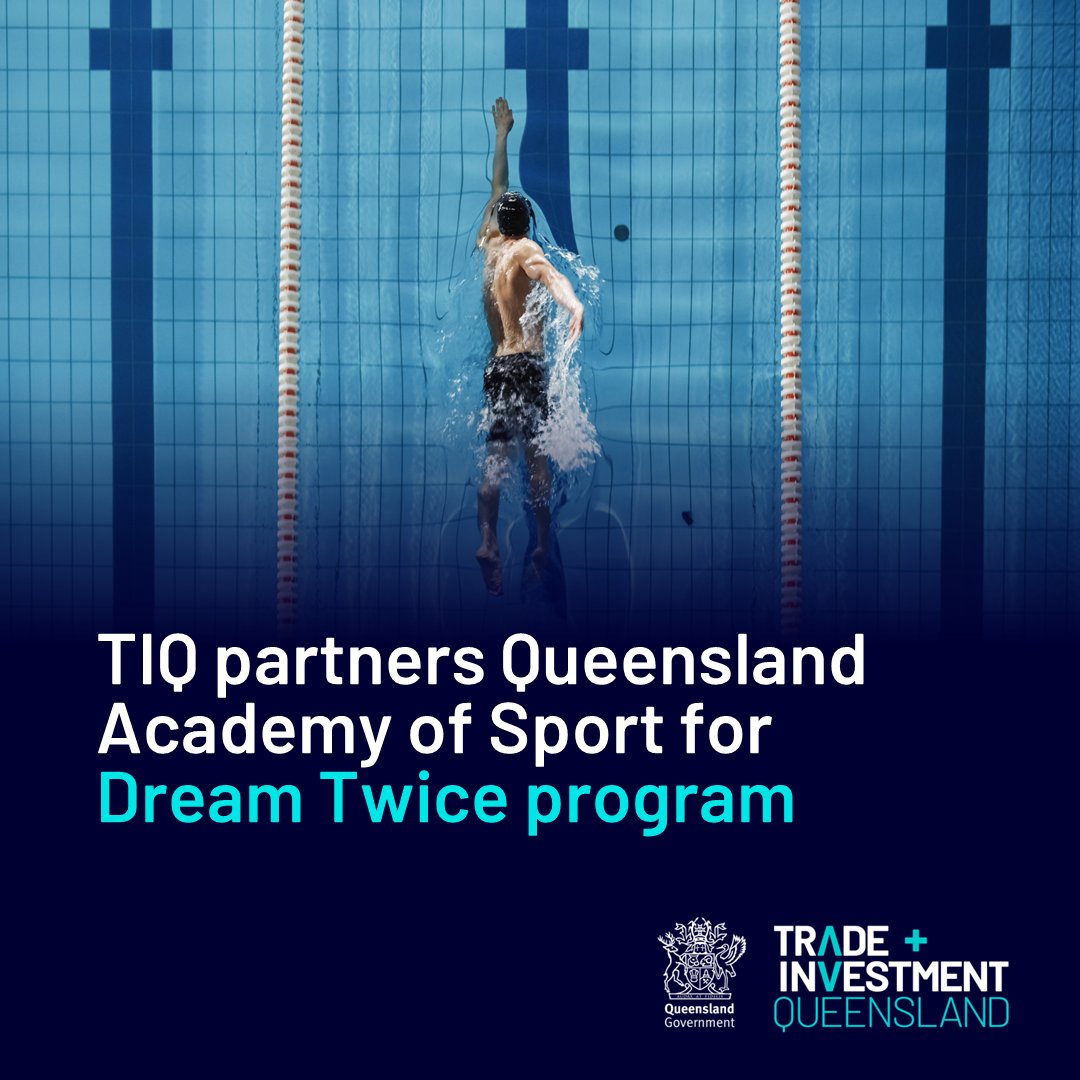 We're delighted to partner with the @QldAcademySport for the Dream Twice athlete employment program, which focuses on pairing elite athletes with Queensland businesses to provide opportunities to support their sporting careers now and into the future bit.ly/4apB1hs