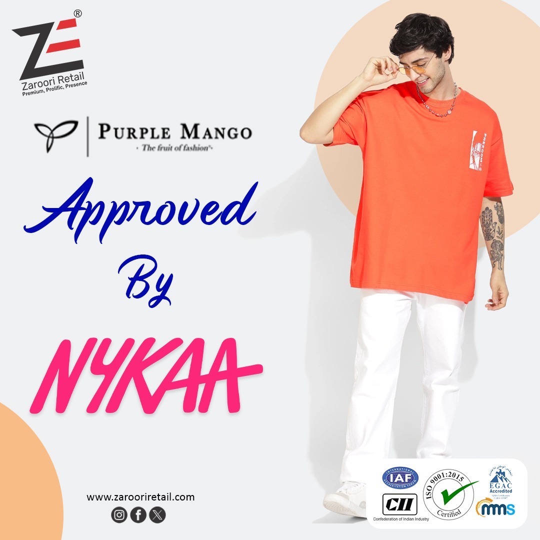 Experience the allure of Purple Mango, now proudly approved by Nykaa, exclusively at Zaroori Retail. Elevate your beauty routine with this luxurious addition. 

#PurpleMango #NykaaApproved #ZarooriRetail #BeautyEssentials #LuxurySkincare #GlowingSkin #BeautyRoutine #MustHave