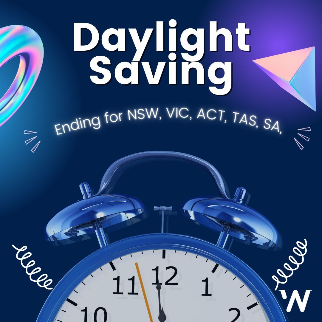 Spring forward, fall back! Daylight Saving has ended in Australia, giving us an extra hour to enjoy the autumn vibes. 🍁 #DaylightSavingEnded