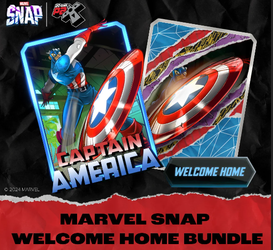 [GIVEAWAY] Courtesy of @pax , im gonna be giving away 2 x Marvel Snap Welcome Home Bundles to two lucky winners (one to each). RULES: 1. FOLLOW 2. RETWEET 3. Tag a friend Winners will be drawn on 11th April 11pm EST!