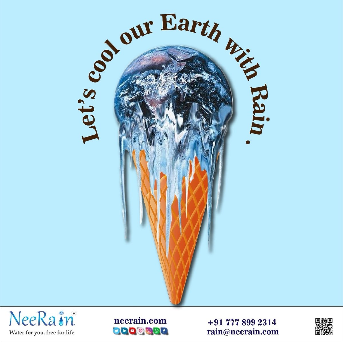 Let's cool our Earth with Rain !!

#rain #RechargeWater #RechargeRain #Water #WaterForLife #waterharvesting #WaterConservation #savewatersavelife #Sustainability #ecofriendly #greenbuilding #GroundWater #Neerain #NeeRainFilter #rainwater #WaterInnovation #watermanagement #mep