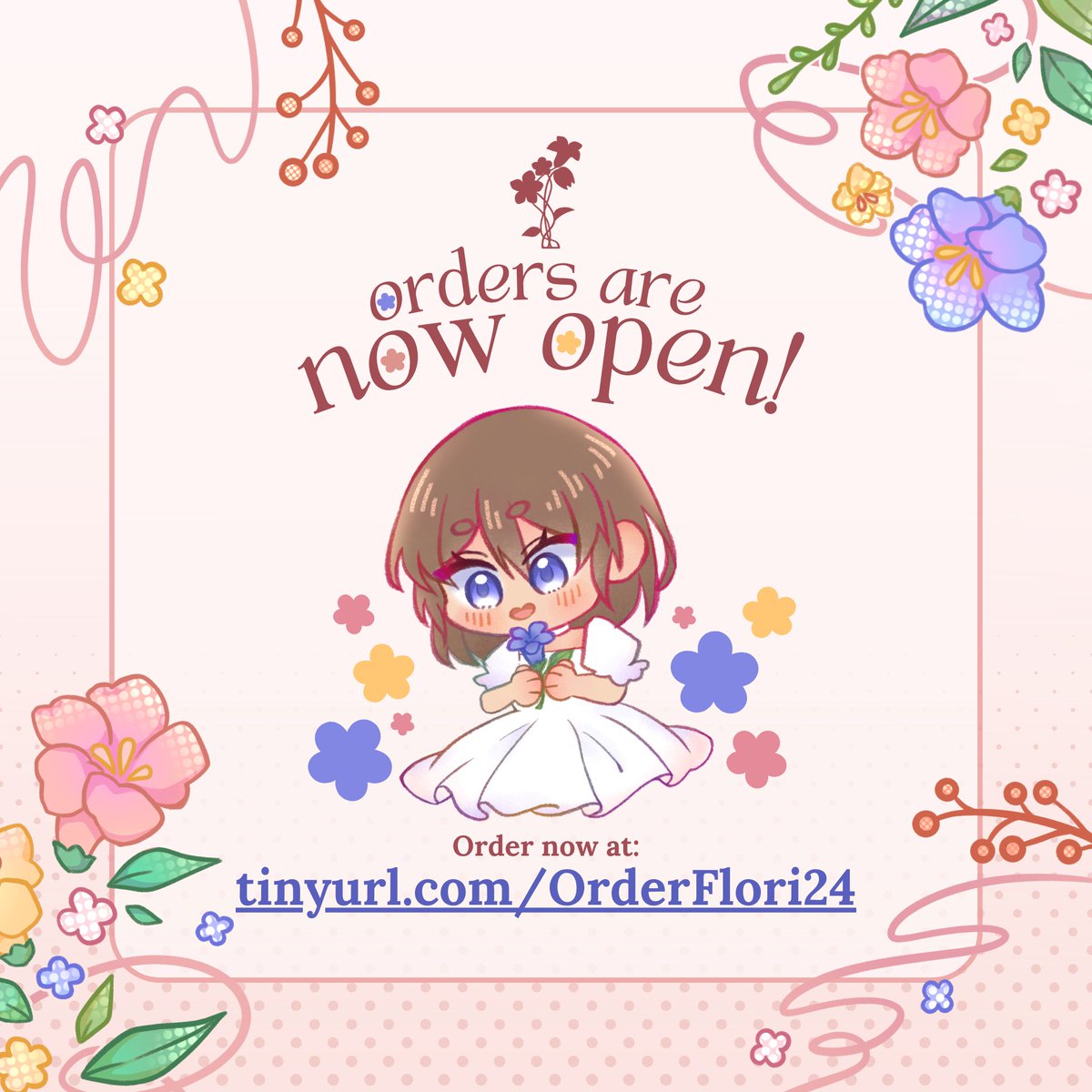 ...Do you see the meadows rolling with new blooms? 💐😳💭

Florilegium 2024 Orders are now OPEN 🌷✨ Purchase a copy of our Zine NOW using this link:
tinyurl.com/OrderFlori24

Orders will close on May 21, 2024, so make sure to grab a copy by then~✨